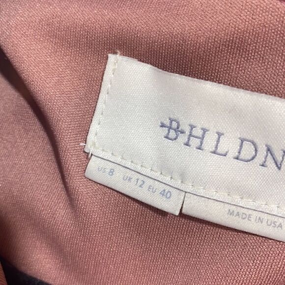BHLDN  COCKTAIL DRESS SEQUINED EMBELLISHED NEW ROSE GOLD - Picture 7 of 9